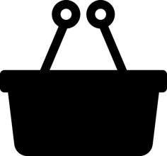 Duty Free Basket Outline Svg File, Free Vectors File